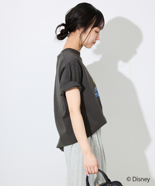 Champion(チャンピオン)の「Champion/チャンピオン SLOBE別注 /Mickey/ Tシャツ(Tシャツ/カットソー・レディース・ホワイト/ホワイト系その他/ブラック/グレー/ブルー・FREE)」の11枚目の写真