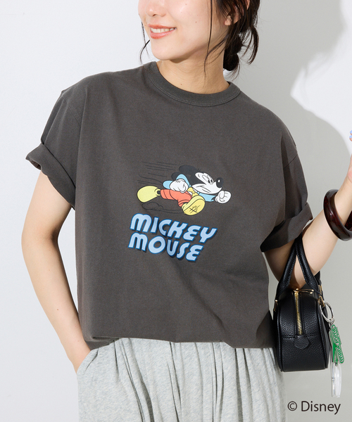 Champion(チャンピオン)の「Champion/チャンピオン SLOBE別注 /Mickey/ Tシャツ(Tシャツ/カットソー・レディース・ホワイト/ホワイト系その他/ブラック/グレー/ブルー・FREE)」の13枚目の写真