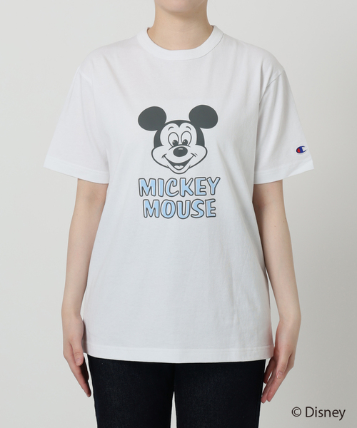 【新品未使用】Champion SLOBE別注 /Mickey/ Tシャツ Champion/チャンピオン SLOBE別注 /Mickey/ Tシャツ（Tシャツ
