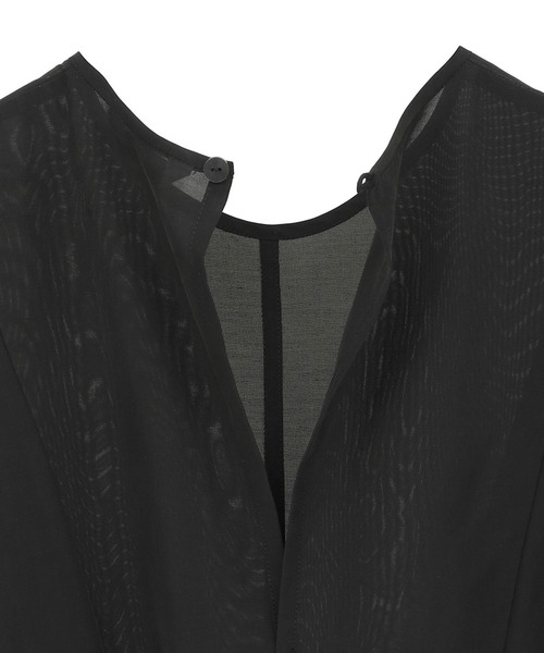 CLANE（クラネ）の「【CLANE/クラネ】SQUARE SLEEVE BLOUSE/スクエアスリーブブラウス（シャツ/ブラウス・レディース・ホワイト/ブルー/ブラック・1）」の16枚目の写真