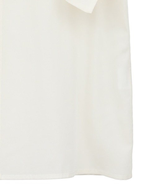 CLANE（クラネ）の「【CLANE/クラネ】SQUARE SLEEVE BLOUSE/スクエアスリーブブラウス（シャツ/ブラウス・レディース・ホワイト/ブルー/ブラック・1）」の7枚目の写真