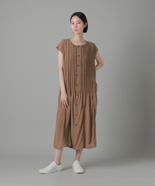 ZUCCa - zucca ニットワンピース　モスグリーン ZUCCa】ズッカ ニットワンピース M モスグリーン - メルカリ