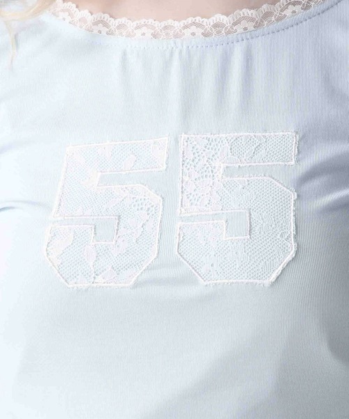 FOREVER 21(フォーエバー トゥエンティーワン)の「【2025SS】フーディコンパクトTシャツ(Tシャツ/カットソー・レディース・グレー/ブルー/ピンク・FREE)」の8枚目の写真