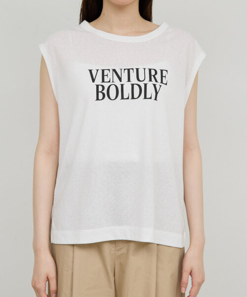 GALLARDAGALANTE(ガリャルダガランテ)の「フレンチシアーT(Tシャツ/カットソー・レディース・ホワイト/ピンク/チャコールグレー・FREE)」の15枚目の写真