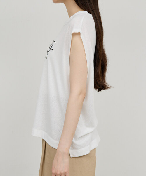 GALLARDAGALANTE(ガリャルダガランテ)の「フレンチシアーT(Tシャツ/カットソー・レディース・ホワイト/ピンク/チャコールグレー・FREE)」の16枚目の写真