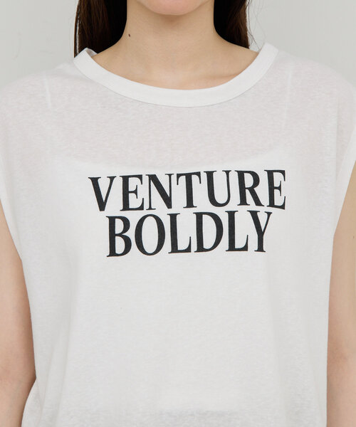 GALLARDAGALANTE(ガリャルダガランテ)の「フレンチシアーT(Tシャツ/カットソー・レディース・ホワイト/ピンク/チャコールグレー・FREE)」の18枚目の写真