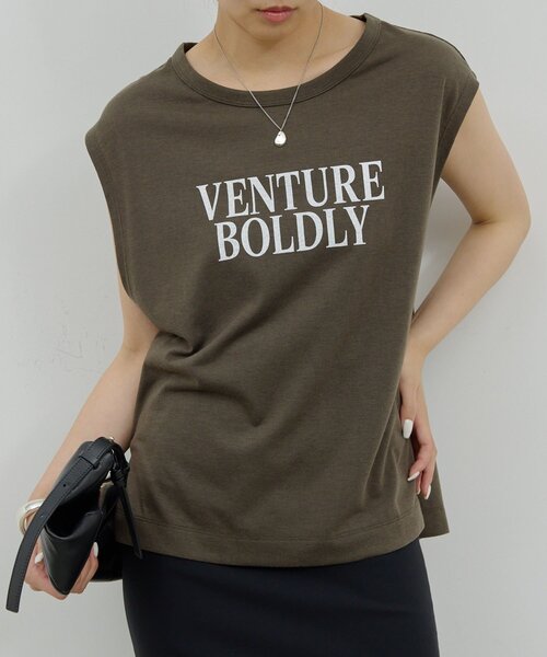 GALLARDAGALANTE(ガリャルダガランテ)の「フレンチシアーT(Tシャツ/カットソー・レディース・ホワイト/ピンク/チャコールグレー・FREE)」の22枚目の写真