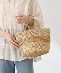 Africansquare/カゴバッグ