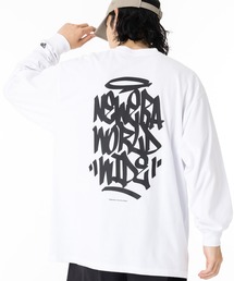 NEW ERA（ニューエラ）の「ニューエラ 長袖Tシャツ ロンT タギングロゴ（Tシャツ/カットソー）」