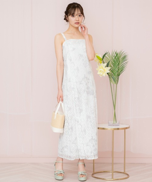 WILLSELECTION(ウィルセレクション)の「ニュアンスフラワーレース浴衣SET(ワンピース・レディース・ピンク/ホワイト/ネイビー・FREE)」の15枚目の写真