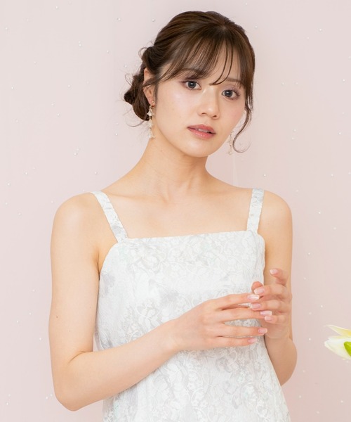 WILLSELECTION(ウィルセレクション)の「ニュアンスフラワーレース浴衣SET(ワンピース・レディース・ピンク/ホワイト/ネイビー・FREE)」の17枚目の写真