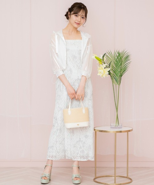 WILLSELECTION(ウィルセレクション)の「ニュアンスフラワーレース浴衣SET(ワンピース・レディース・ピンク/ホワイト/ネイビー・FREE)」の20枚目の写真