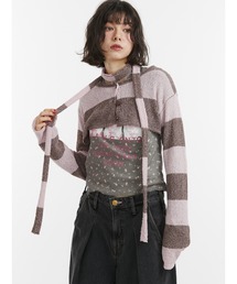 jouetie | ストールセットボーダーショートカーデ(カーディガン/ボレロ)