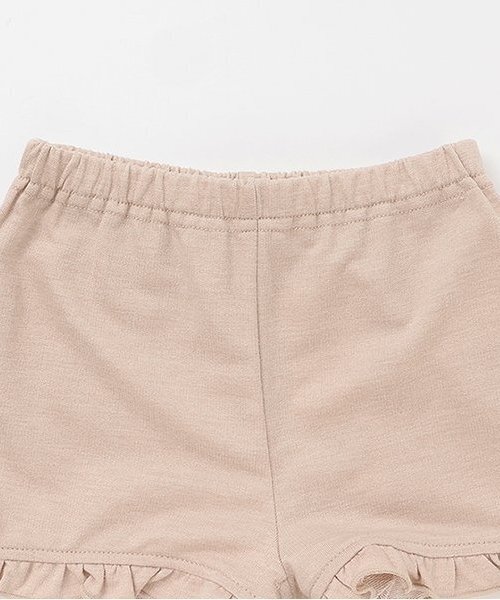sense of wonder(センスオブワンダー)の「裾フリルショートパンツ(その他パンツ・キッズ・ピンク/ベージュ系その他/ネイビー/ブルー・80cm/90cm/120cm/100cm/110cm)」の10枚目の写真