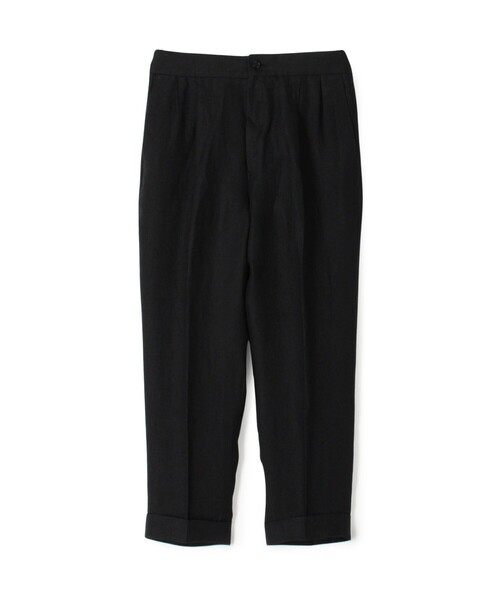 TOMORROWLAND　リネン バックベルト ペグトップスラックス リネン バックベルト ペグトップスラックス SOLBIATI