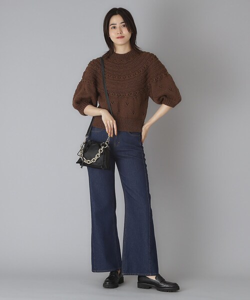 Kassiopea(カシオペア)の「KASSIOPEA(カシオペア)チェーン付きサテンハンドバッグ(ハンドバッグ・レディース・ブラック・00)」の3枚目の写真