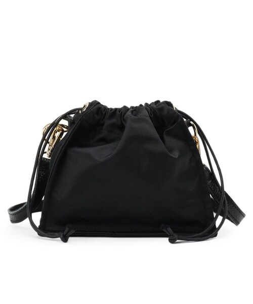 Kassiopea(カシオペア)の「KASSIOPEA(カシオペア)チェーン付きサテンハンドバッグ(ハンドバッグ・レディース・ブラック・00)」の10枚目の写真