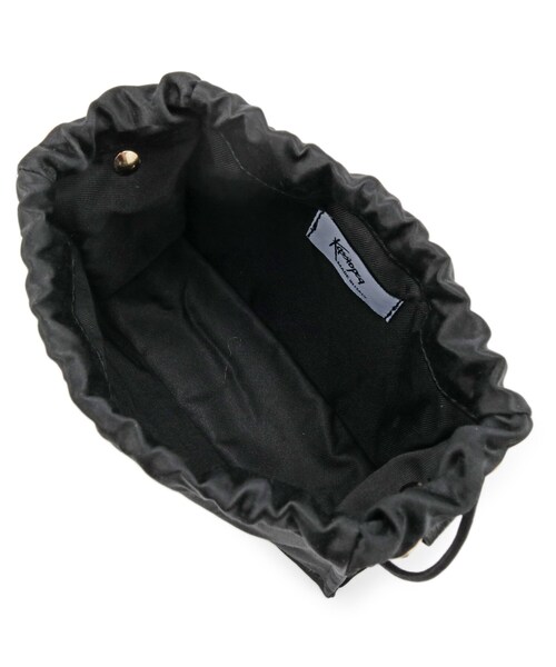 Kassiopea(カシオペア)の「KASSIOPEA(カシオペア)チェーン付きサテンハンドバッグ(ハンドバッグ・レディース・ブラック・00)」の7枚目の写真