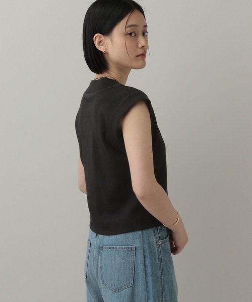 A part by（アパートバイ）の「ミラノリブベスト（ベスト・レディース・ライトグレー/ボルドー/ブラック・FREE）」の18枚目の写真