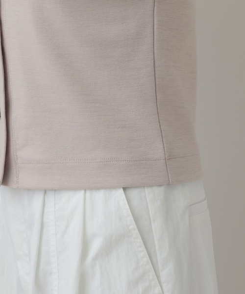 A part by（アパートバイ）の「ミラノリブベスト（ベスト・レディース・ライトグレー/ボルドー/ブラック・FREE）」の5枚目の写真