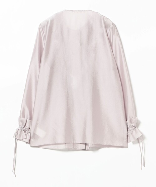 EFFE BEAMS(エッフェビームス)の「フリル オーガンジー ブラウス(シャツ/ブラウス・レディース・ネイビー/ピンク/オフホワイト・38/36)」の16枚目の写真