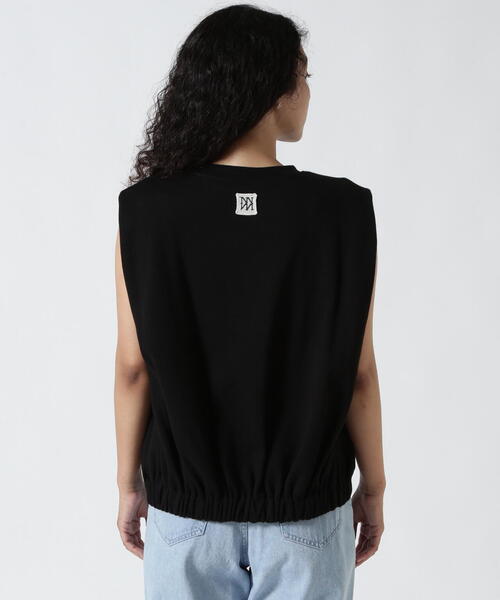 YENN（イエン）の「YENN（イエン）SLEEVELESS SWEAT PO（Tシャツ/カットソー・レディース・ブラック/その他6・F）」の10枚目の写真
