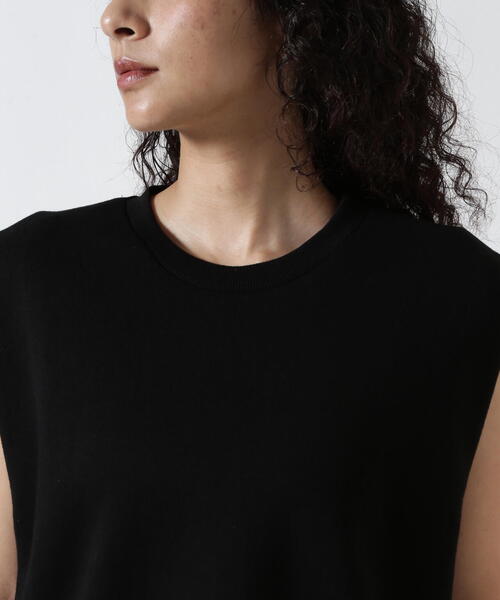 tシャツ YENN（イエン）SLEEVELESS SWEAT PO レディース YENN（イエン）SLEEVELESS SWEAT PO（Tシャツ/カットソー
