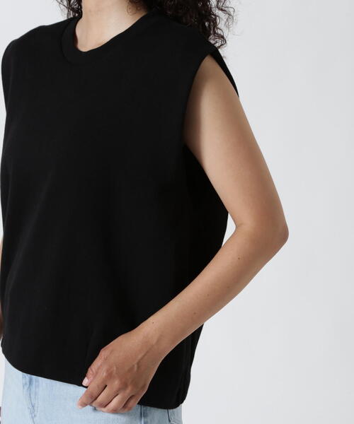 YENN（イエン）の「YENN（イエン）SLEEVELESS SWEAT PO（Tシャツ/カットソー・レディース・ブラック/その他6・F）」の12枚目の写真