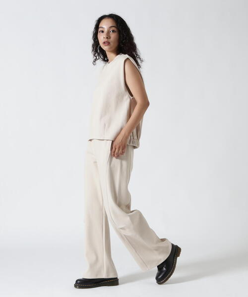 YENN（イエン）の「YENN（イエン）SLEEVELESS SWEAT PO（Tシャツ/カットソー・レディース・ブラック/その他6・F）」の4枚目の写真