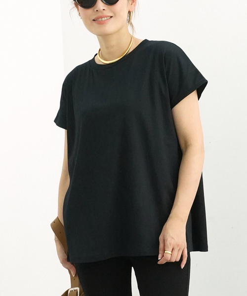 CELERI フレンチスリーブ Tシャツ CELERI tシャツ フレンチスリーブ Tシャツ レディース