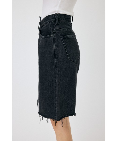 MOUSSY(マウジー)の「CROSS WAIST ハーフパンツ(デニムパンツ・レディース・ライトブルー/ブラック・0/1/2)」の10枚目の写真