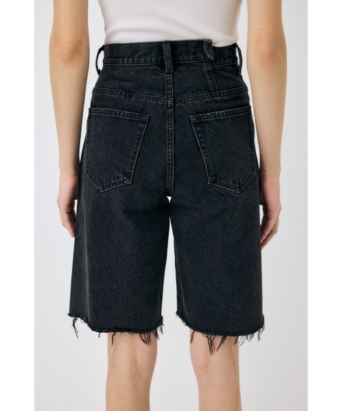 MOUSSY(マウジー)の「CROSS WAIST ハーフパンツ(デニムパンツ・レディース・ライトブルー/ブラック・0/1/2)」の11枚目の写真