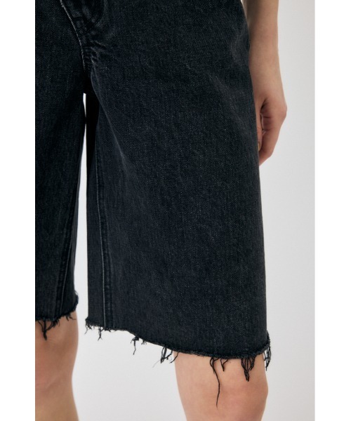 MOUSSY(マウジー)の「CROSS WAIST ハーフパンツ(デニムパンツ・レディース・ライトブルー/ブラック・0/1/2)」の15枚目の写真