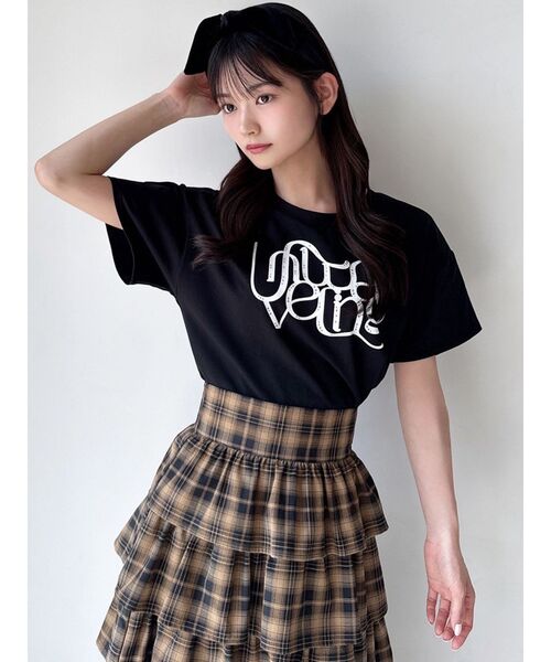 RESEXXY（リゼクシー）の「ベロアリボンカチューシャ（カチューシャ・レディース・ブラック/ブラウン・FREE）」の6枚目の写真