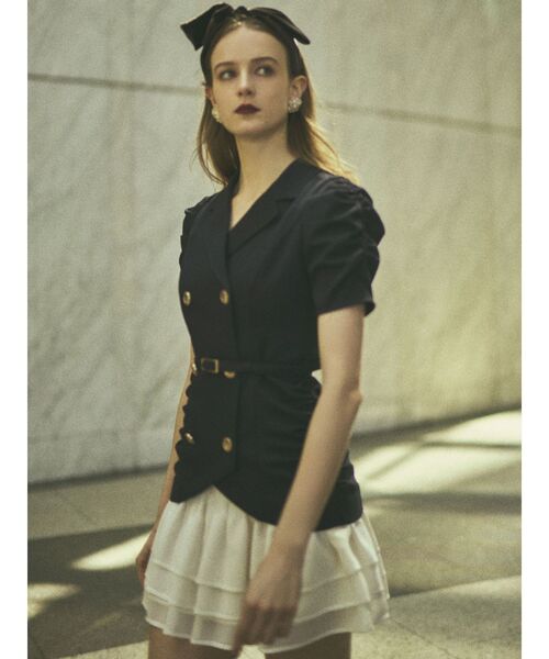 RESEXXY（リゼクシー）の「ベロアリボンカチューシャ（カチューシャ・レディース・ブラック/ブラウン・FREE）」の9枚目の写真