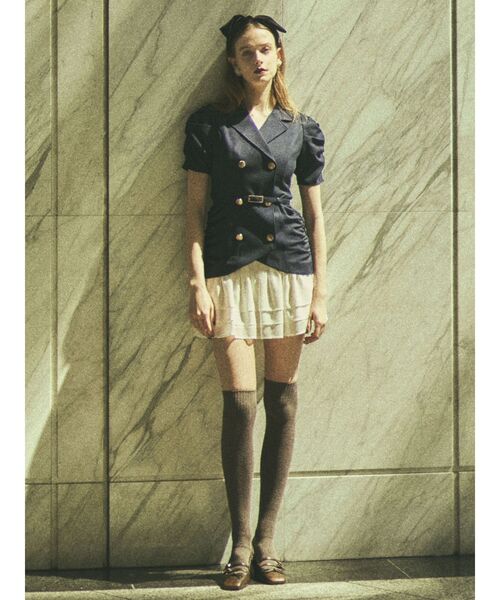 RESEXXY（リゼクシー）の「ベロアリボンカチューシャ（カチューシャ・レディース・ブラック/ブラウン・FREE）」の10枚目の写真