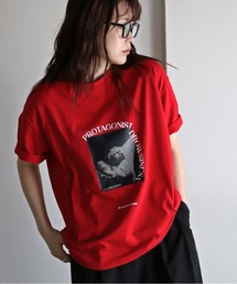 デザインモチーフロゴTシャツ