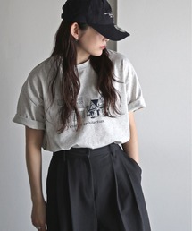 デザインモチーフロゴTシャツ
