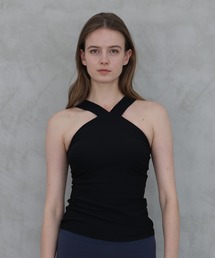 Julier Yoga and Relax | Julier スパンリブクロスキャミソール(キャミソール)