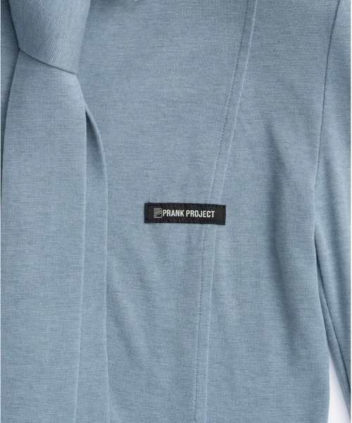 PRANK PROJECT（プランクプロジェクト）の「【Pre-Order】ネクタイスリムシャツ / Necktie Slim Shirt（その他トップス・レディース・ライトブルー/ライトイエロー/チャコールグレー・FREE）」の8枚目の写真