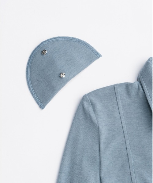 PRANK PROJECT（プランクプロジェクト）の「【Pre-Order】ネクタイスリムシャツ / Necktie Slim Shirt（その他トップス・レディース・ライトブルー/ライトイエロー/チャコールグレー・FREE）」の9枚目の写真