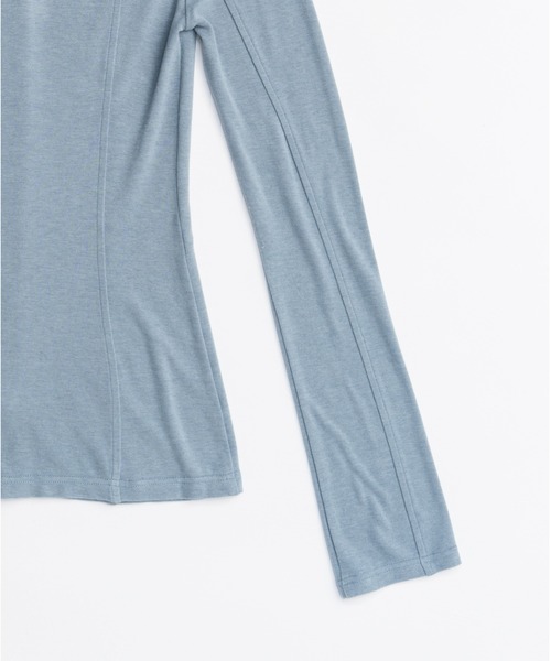 PRANK PROJECT（プランクプロジェクト）の「【Pre-Order】ネクタイスリムシャツ / Necktie Slim Shirt（その他トップス・レディース・ライトブルー/ライトイエロー/チャコールグレー・FREE）」の11枚目の写真