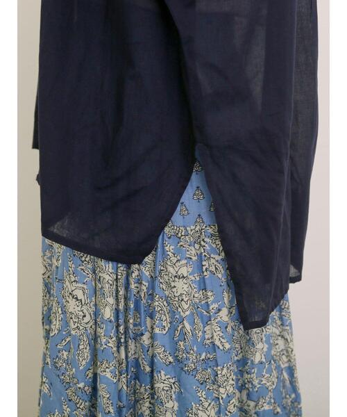 Samansa Mos2（サマンサ モスモス）の「インドピンタック+はしごレースブラウス（シャツ/ブラウス・レディース・レッド/オフホワイト/ネイビー/グリーン・F）」の15枚目の写真