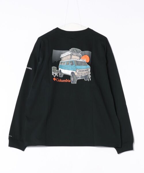 Columbia(コロンビア)の「【限定】columbia/コロンビア ロンT/長袖Tシャツ 吸湿速乾 紫外線防止 PM0993(Tシャツ/カットソー・メンズ・ブラック/ダークベージュ/ダークグレー/ホワイト・L/M/XL)」の5枚目の写真