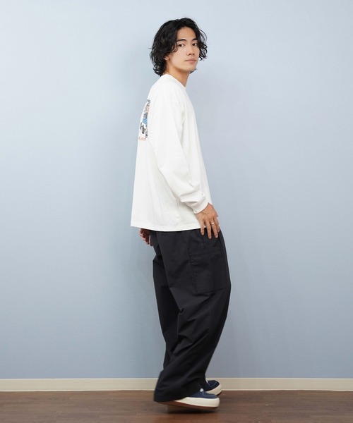 Columbia(コロンビア)の「【限定】columbia/コロンビア ロンT/長袖Tシャツ 吸湿速乾 紫外線防止 PM0993(Tシャツ/カットソー・メンズ・ブラック/ダークベージュ/ダークグレー/ホワイト・L/M/XL)」の11枚目の写真
