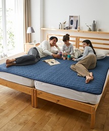 COCOPLATZ interior（ココプラッツインテリア）の「綿100%天竺ニット敷きパッド｜幅200cm【Coco.Fa/ココファ】（寝具・キッズ）」