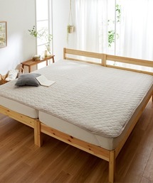 COCOPLATZ interior（ココプラッツインテリア）の「綿100%天竺ニット敷きパッド｜幅200cm【Coco.Fa/ココファ】（寝具）」