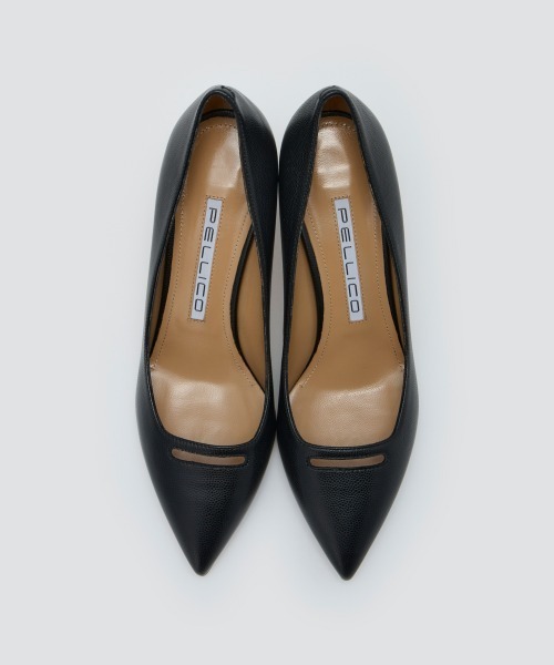 PELLICO（ペリーコ）の「ANDREA アネッリ キャビア パンプス 7.0cm BLACK（パンプス・レディース・ブラック・38/35/36/37/36.5/37.5）」の4枚目の写真