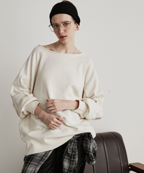 Auntie Rosa Holiday（アンティローザホリデー）の「ボートネック裏毛