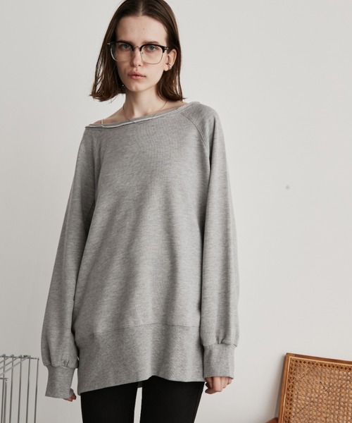 Auntie Rosa Holiday（アンティローザホリデー）の「ボートネック裏毛